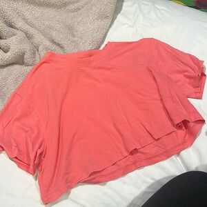 Lululemon All Yours Crop Tee